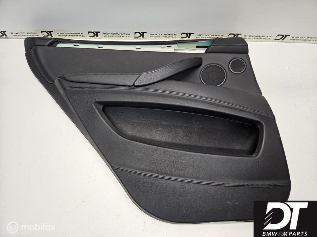 Deurpaneel linksachter BMW X5 E70 volledig leer 51427968583, Enlèvement ou Envoi, Utilisé, BMW, BMW