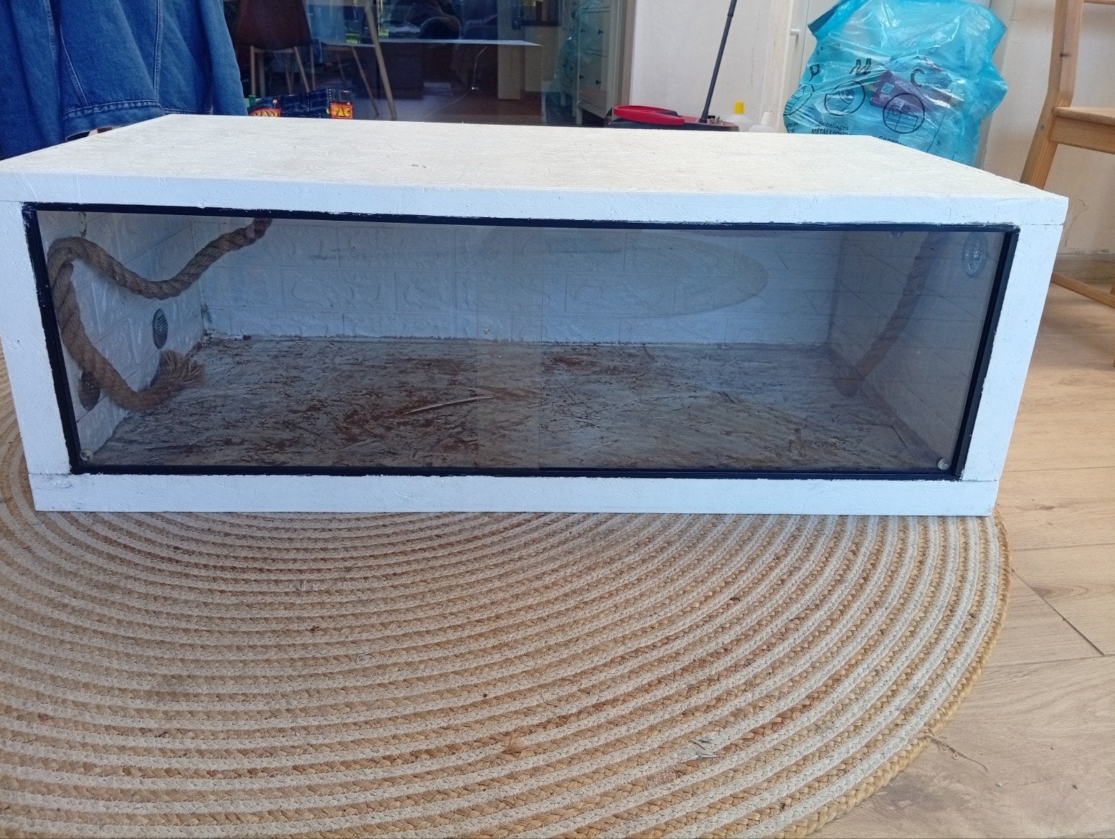 Grand terrarium reptiles, Animaux & Accessoires, Enlèvement, Utilisé, Terrarium ou Paludarium