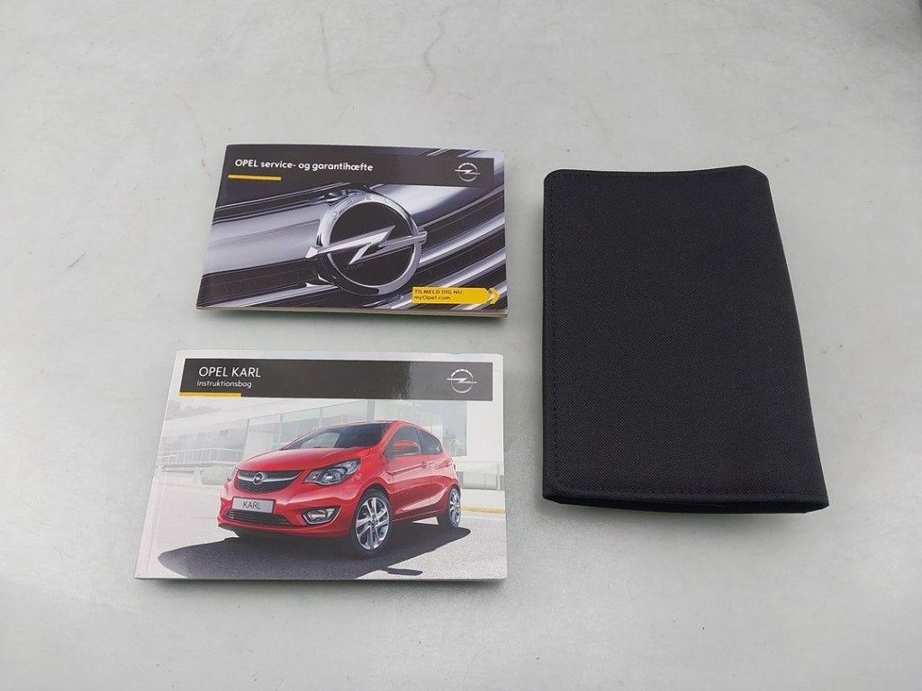 INSTRUKTIEBOEK Opel Karl (01-2015/03-2019), Gebruikt, Opel, Opel Automobile GmbH, Kontakt-opel@opel.com