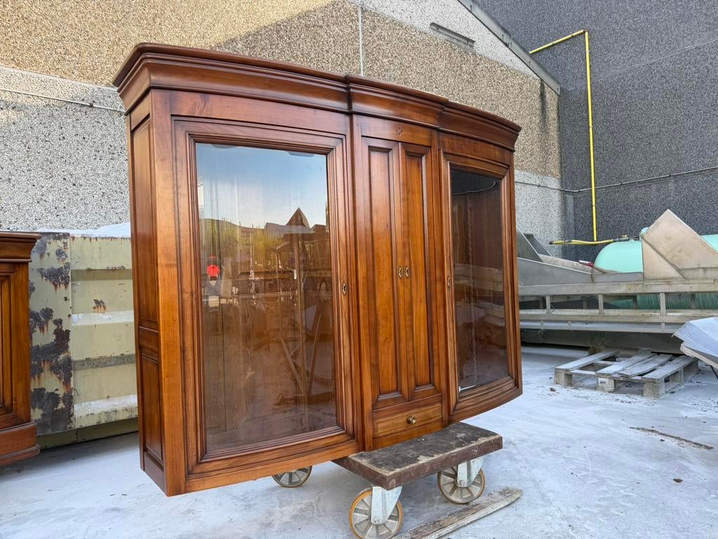 2X Antieken kasten + antieken tafeltjes + stoelen, Antiek en Kunst, Ophalen