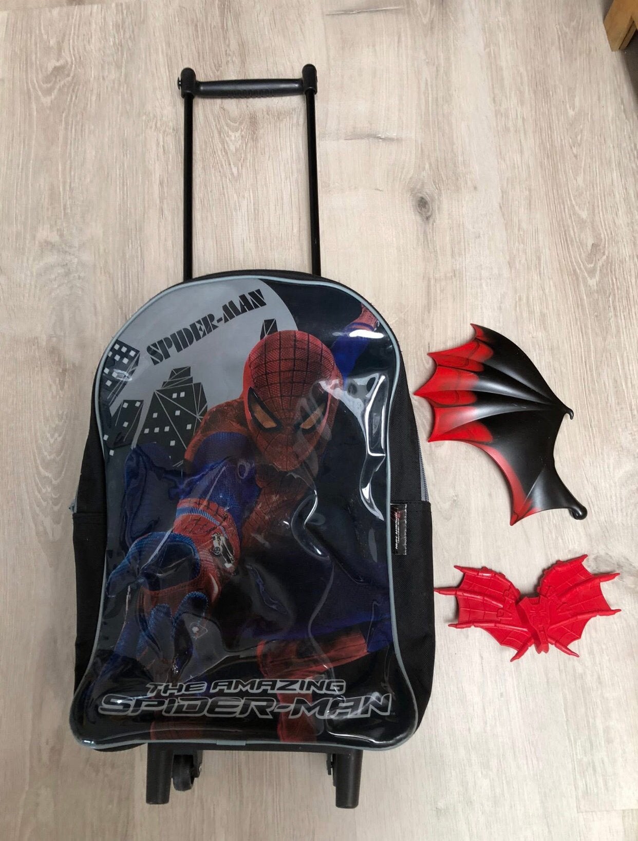 Spiderman boekentas & gratis rugzak, Enlèvement, Utilisé