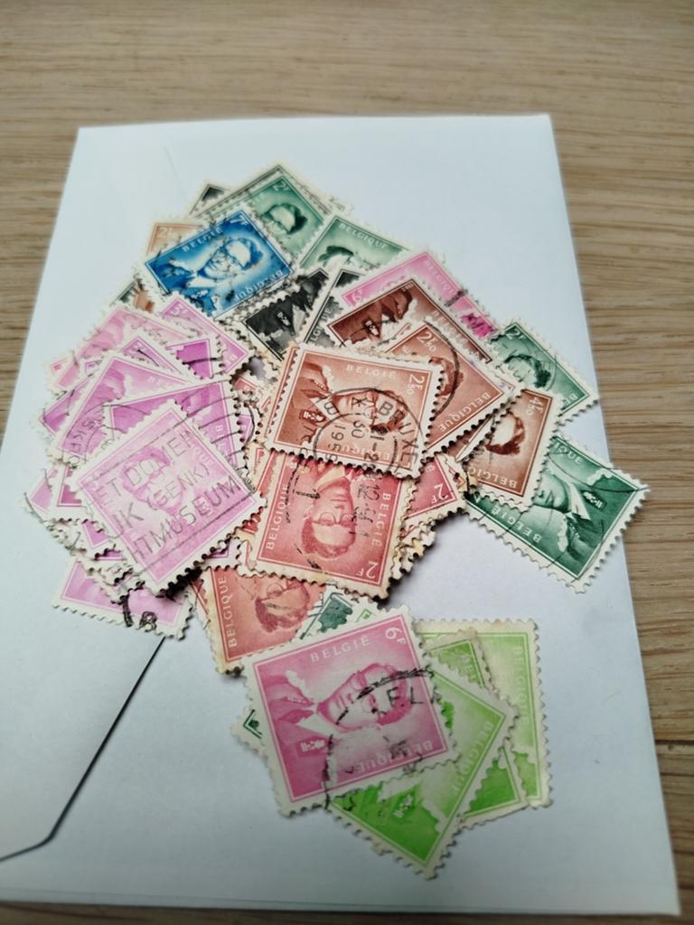 Belgische postzegels lot 38, Verzenden