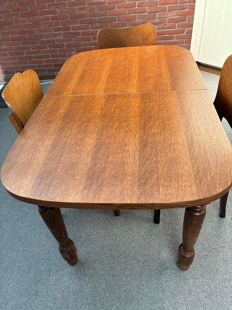 Tafel met stoelen, Antiek en Kunst, Ophalen