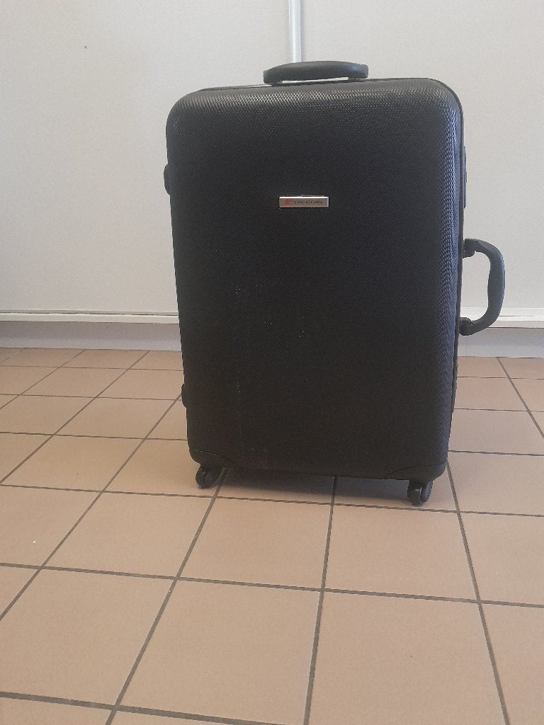 Valises diverses, Enlèvement, Utilisé, Plastique dur, Poignée extensible