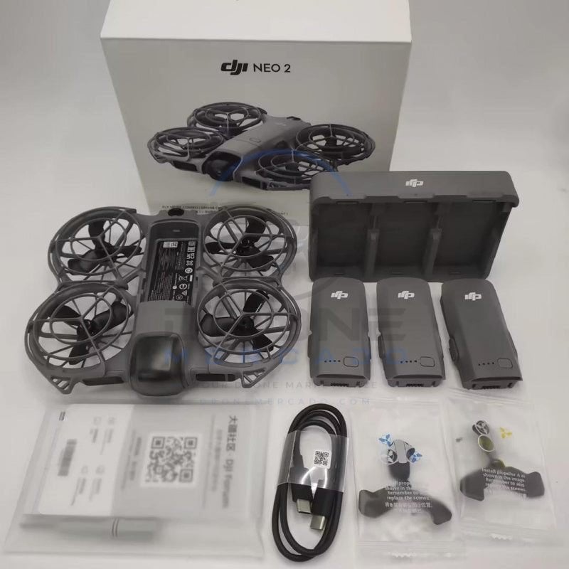 DJI Neo 2 Fly More Combo 99%, 30 tot 45 minuten, Cameradrone, 5 tot 10 kilometer, Ophalen of Verzenden