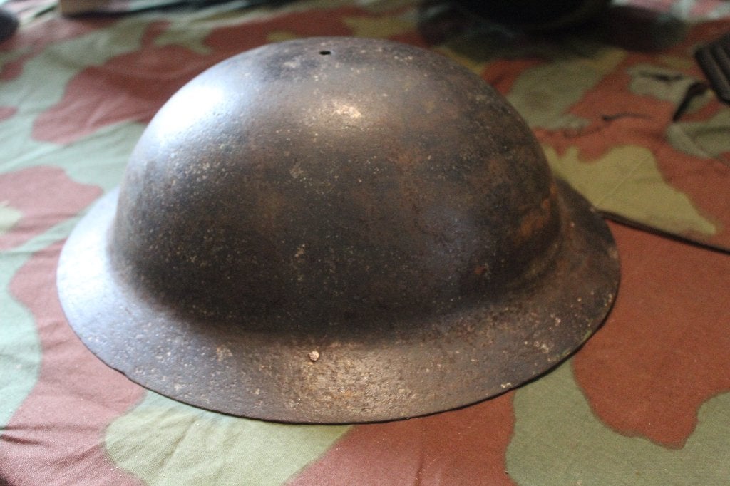 Brodi helmschaal MK I WO I, Verzamelen, Militaria | Algemeen, Verzenden, Landmacht, Helm of Baret