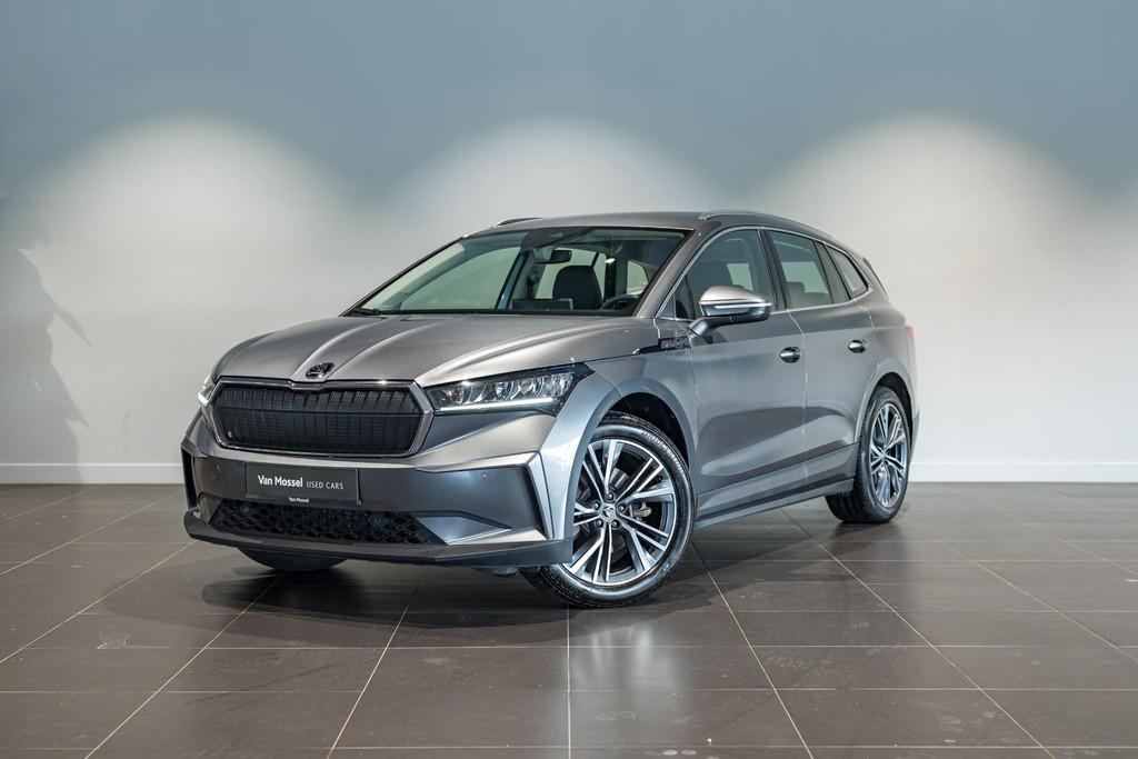 Skoda Enyaq iV 80 NAVI+LEDER+AUTO AIRCO+20 INCH SoH 98,7% |, Automaat, Gebruikt, 82 kWh, https://public.car-pass.be/vhr/080e2d5c-dcd7-4566-8bb4-00c2ddcfe55d