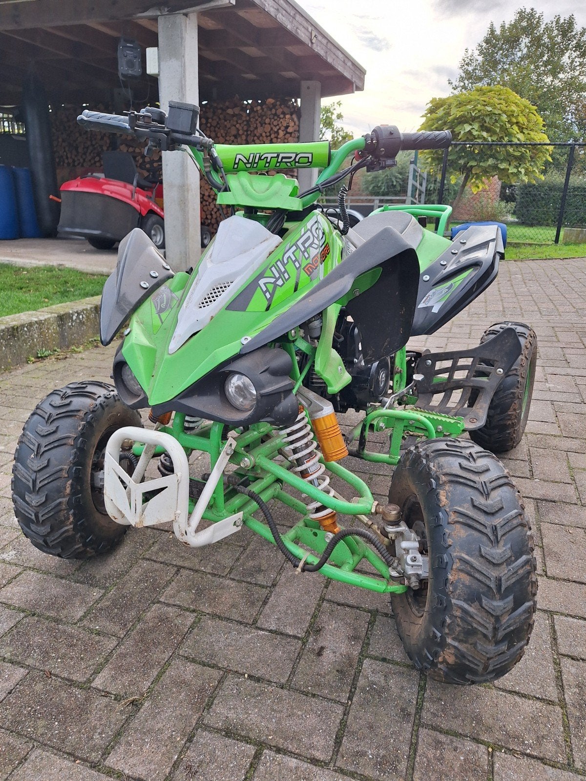 Quad Nitro Speedbird 110cc, Motoren, 1 cilinder, 110 cc