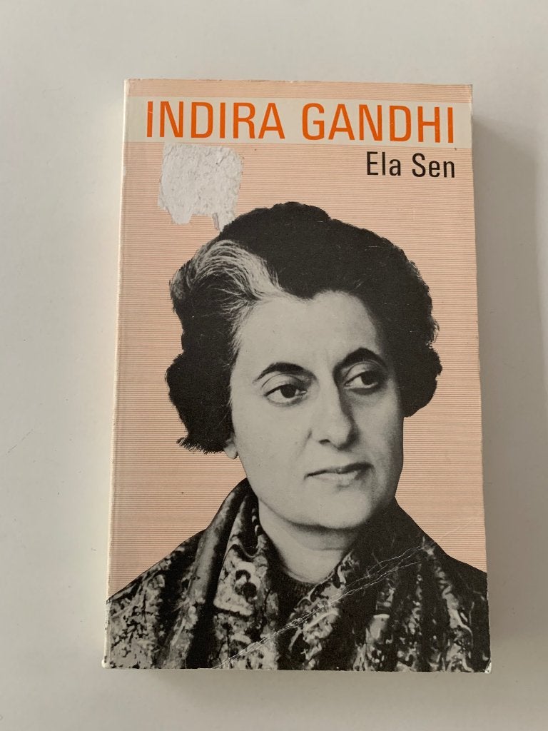 Indira Gandhi, Ela Sen, Livres, Biographies, Enlèvement ou Envoi, Comme neuf