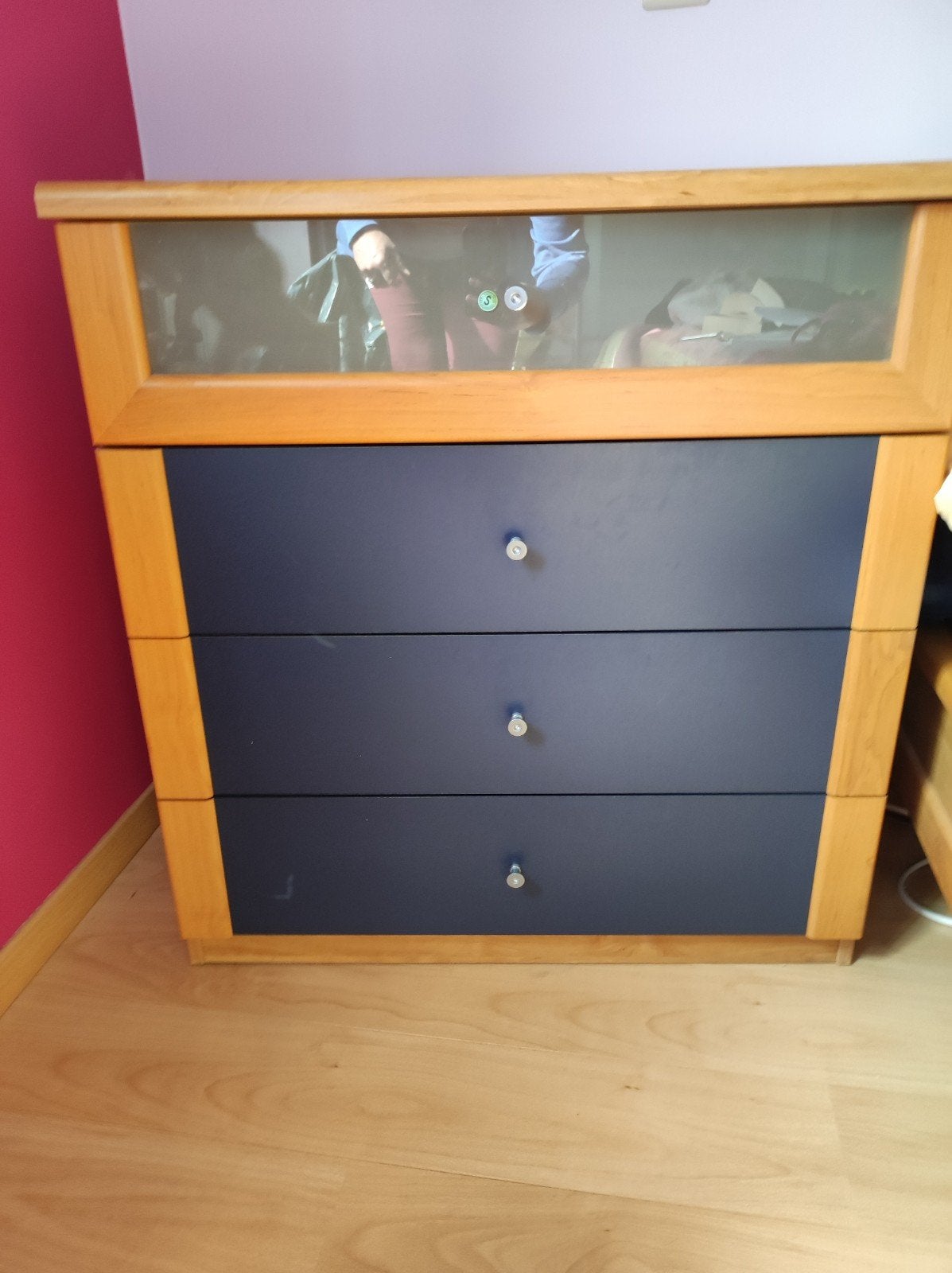 commode 4 tiroirs, Maison & Meubles, 3 ou 4 tiroirs, 25 à 50 cm, Moins de 100 cm, Enlèvement