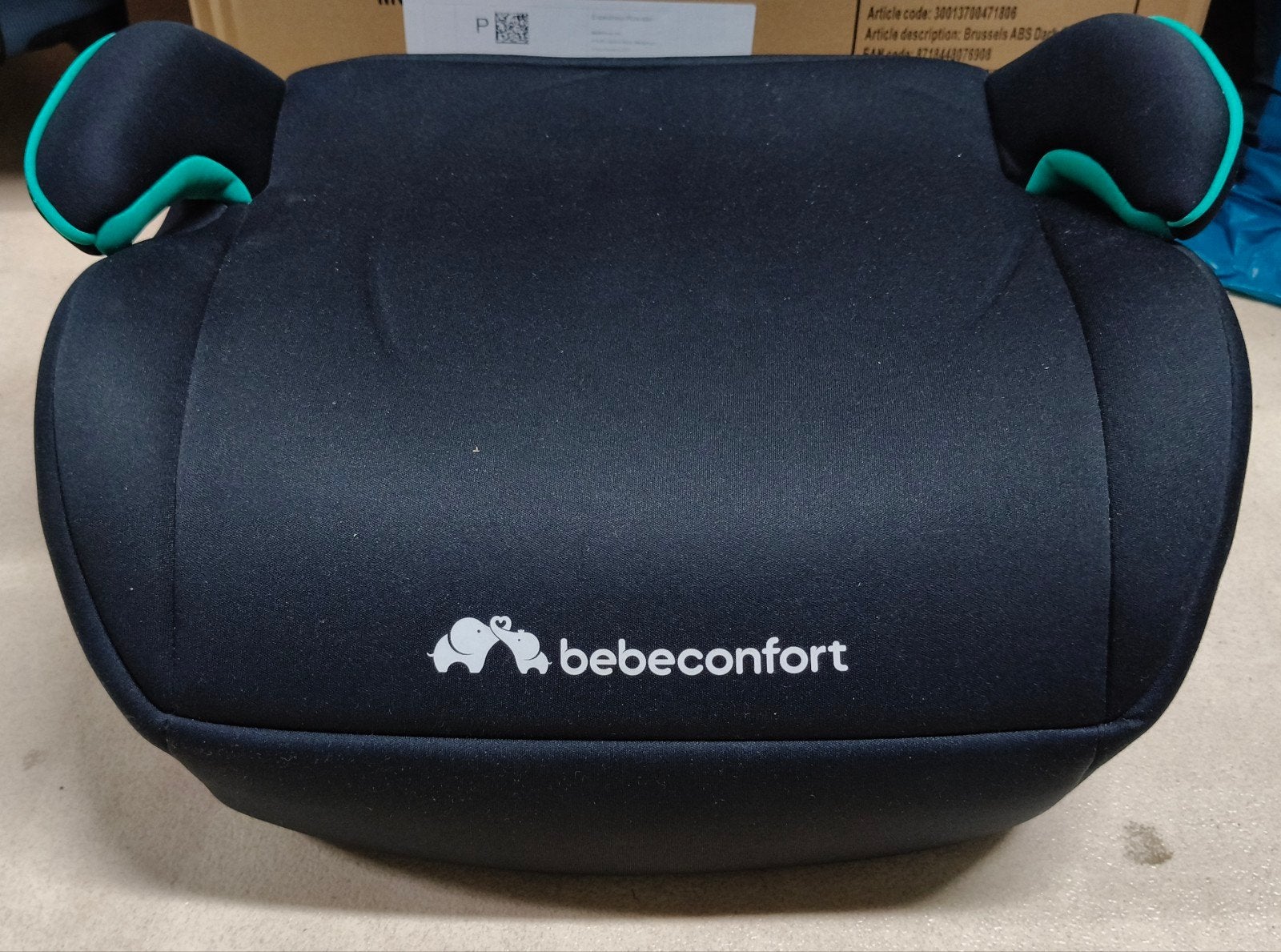 Bébé Confort Manga zitverhoger –  zwart/grijs, Autres marques, Ceinture de sécurité, Comme neuf, Enlèvement