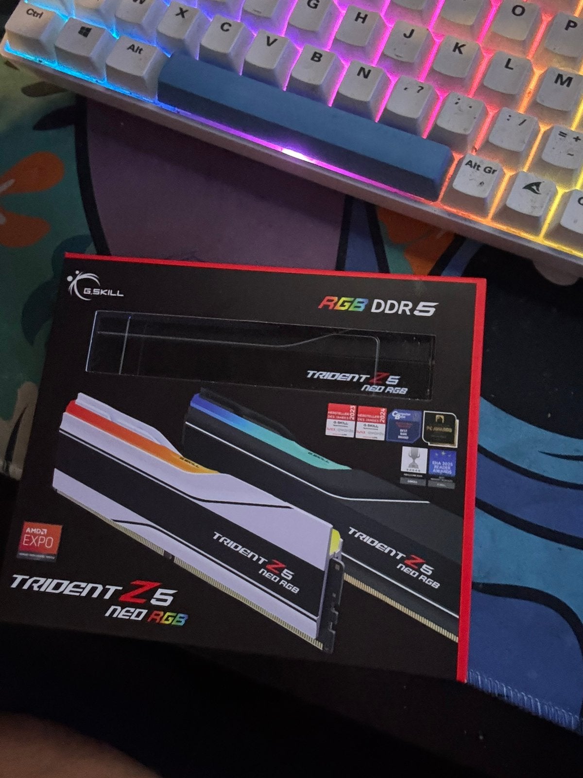 G.skill tridentZ5 ddr5 2x32gb, Informatique & Logiciels, Mémoire RAM, Neuf, 32 GB, Enlèvement, Desktop