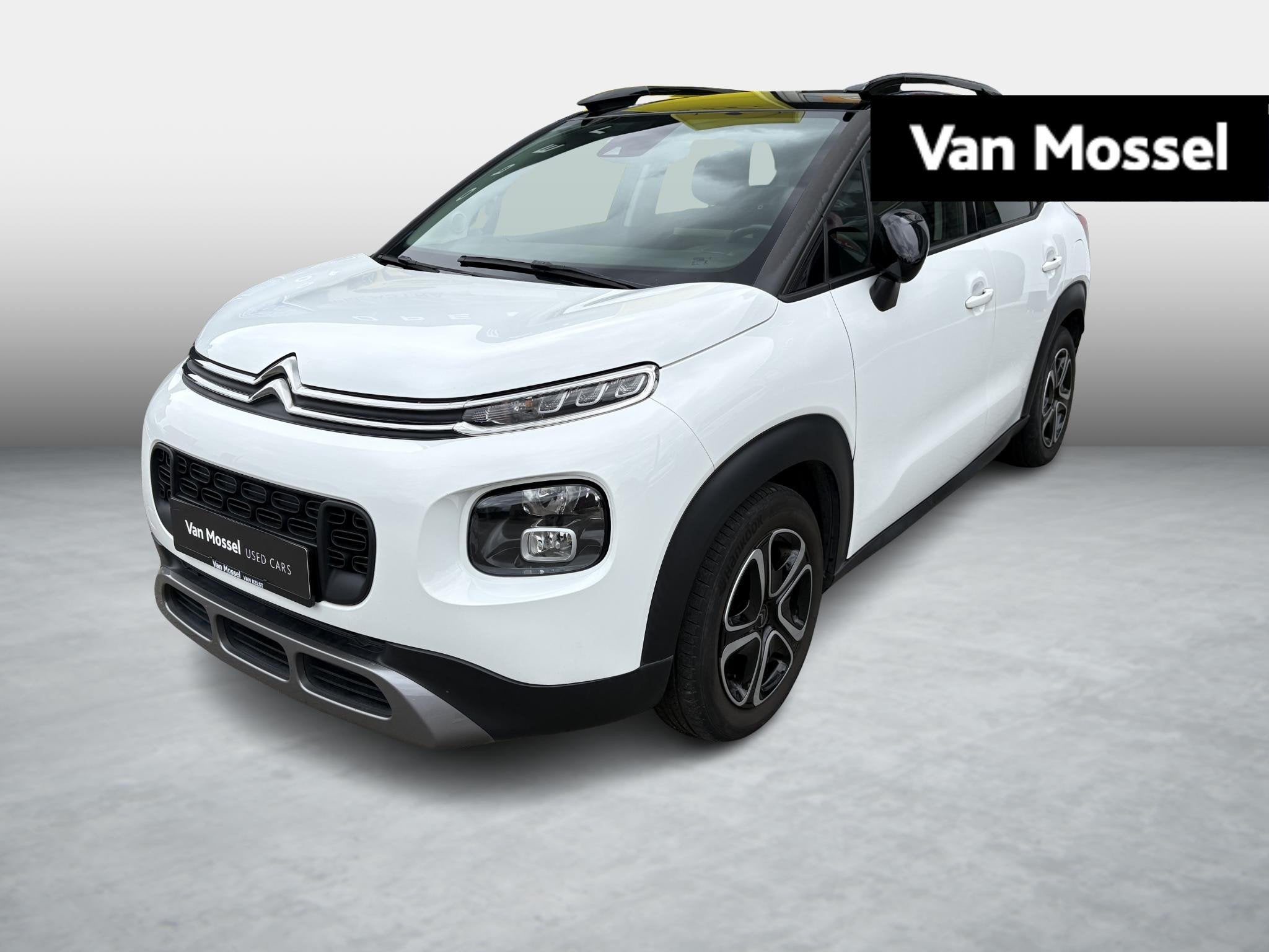 Citroën C3 Aircross 1.2 PureTech 82 MAN Feel, Auto's, Citroën, Stof, Wit, Bedrijf, 3 cilinders