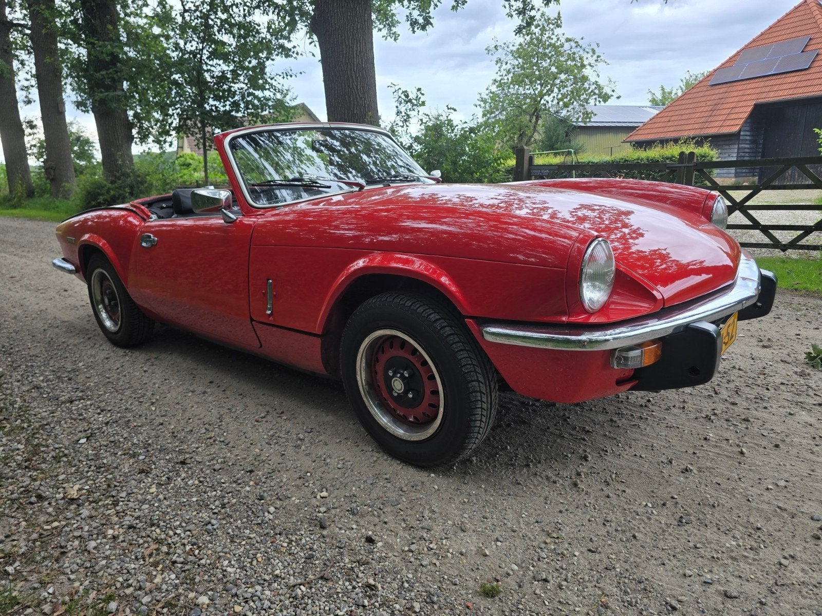 Triumph Spitfire 1.3 MK IV 1973 Rood, foto 2