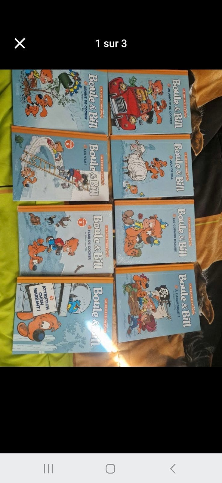 BD Boule et Bill, Enlèvement ou Envoi