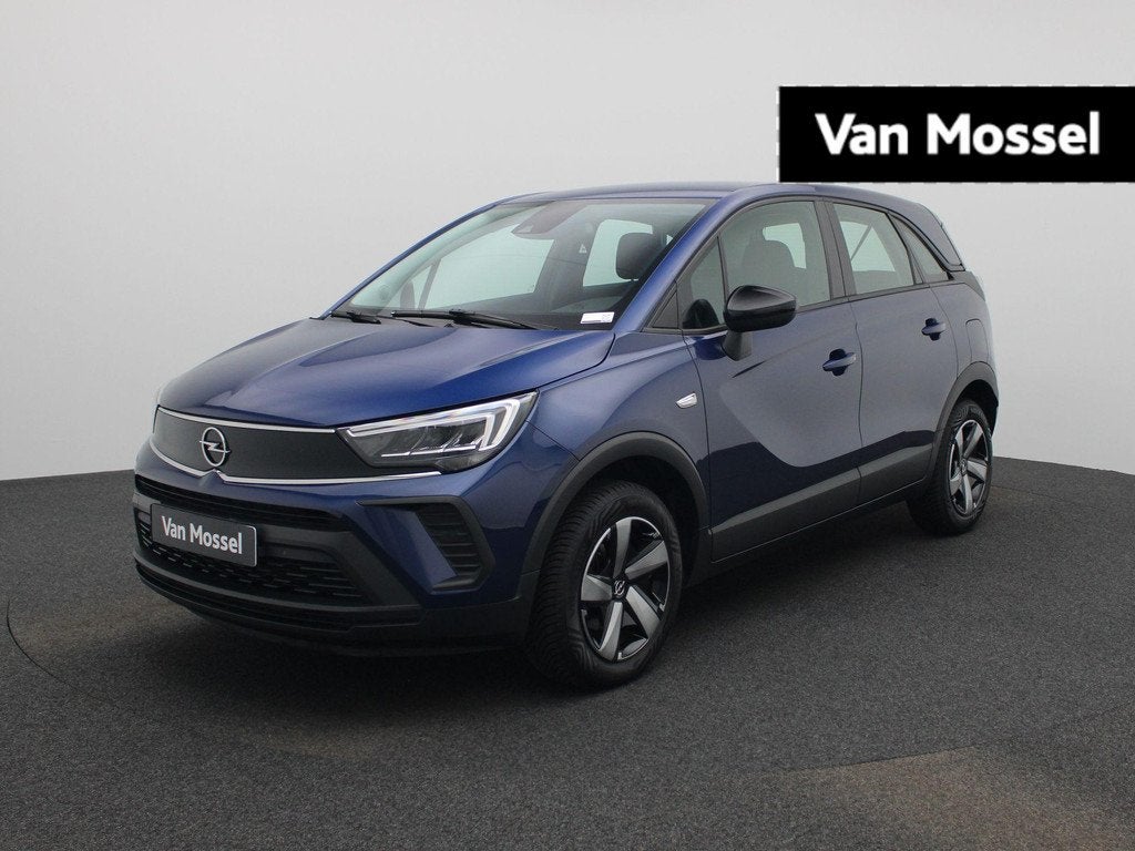 Opel Crossland 1.2 81kW Turbo S/S Edition, Auto's, Opel, Voorwielaandrijving, 1254 kg, Gebruikt, Zwart