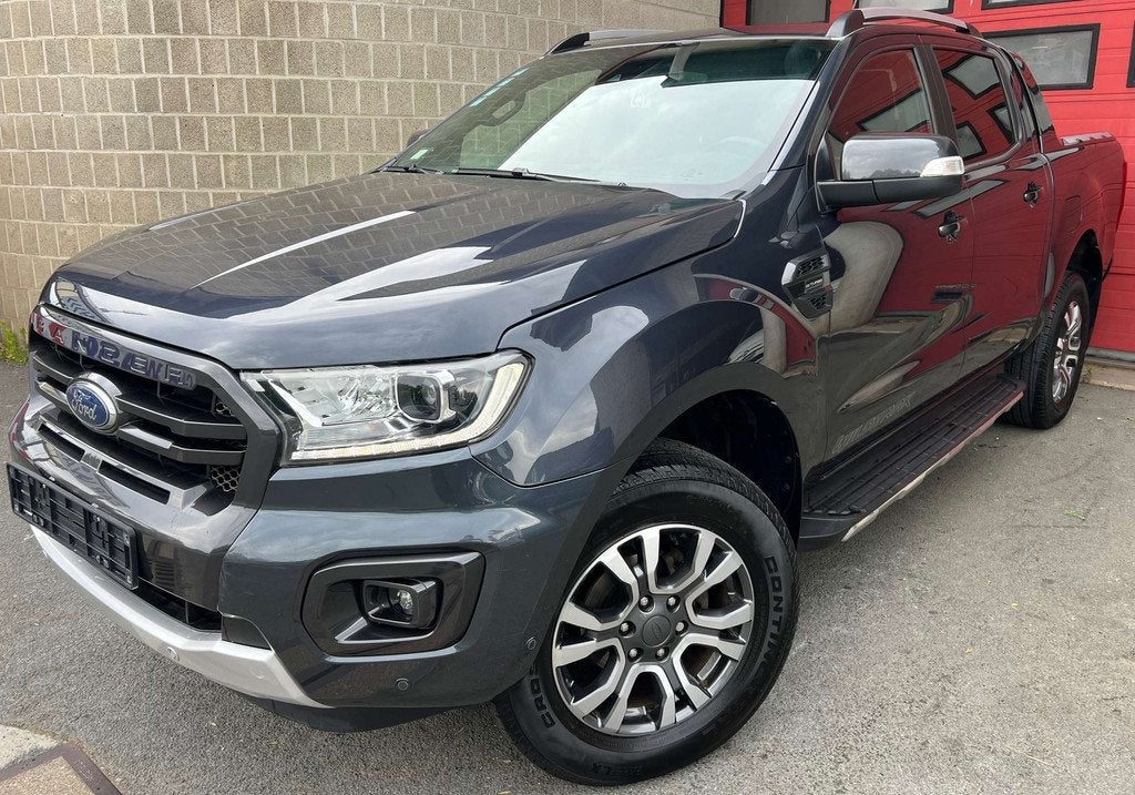 Ford Ranger 2.0 BiT EcoBlue Wildtrak (19.380 € HTVA) CAR-P, Argent ou Gris, Entreprise, Noir, 212 ch