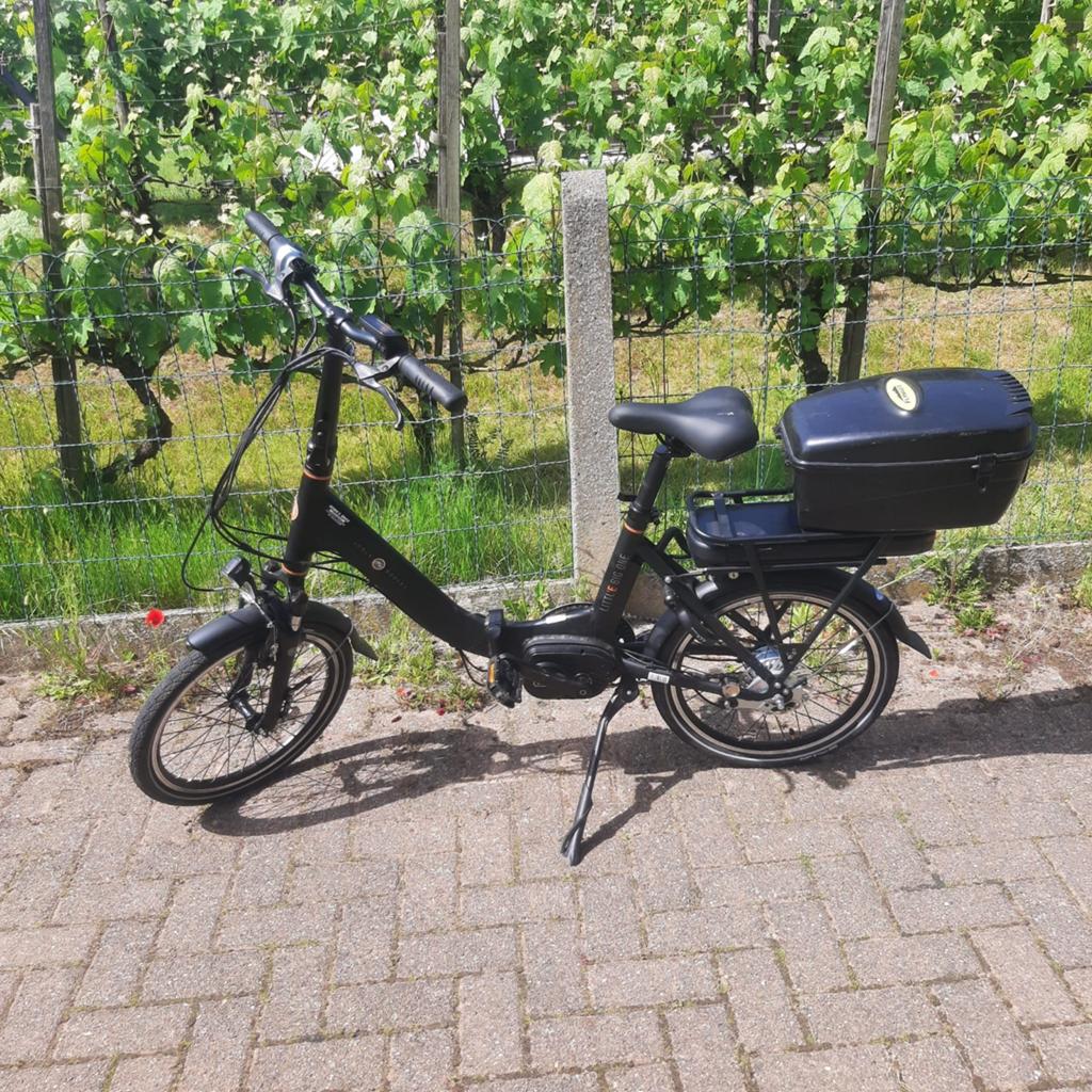 Plooifiets jools elektrisch, Ophalen