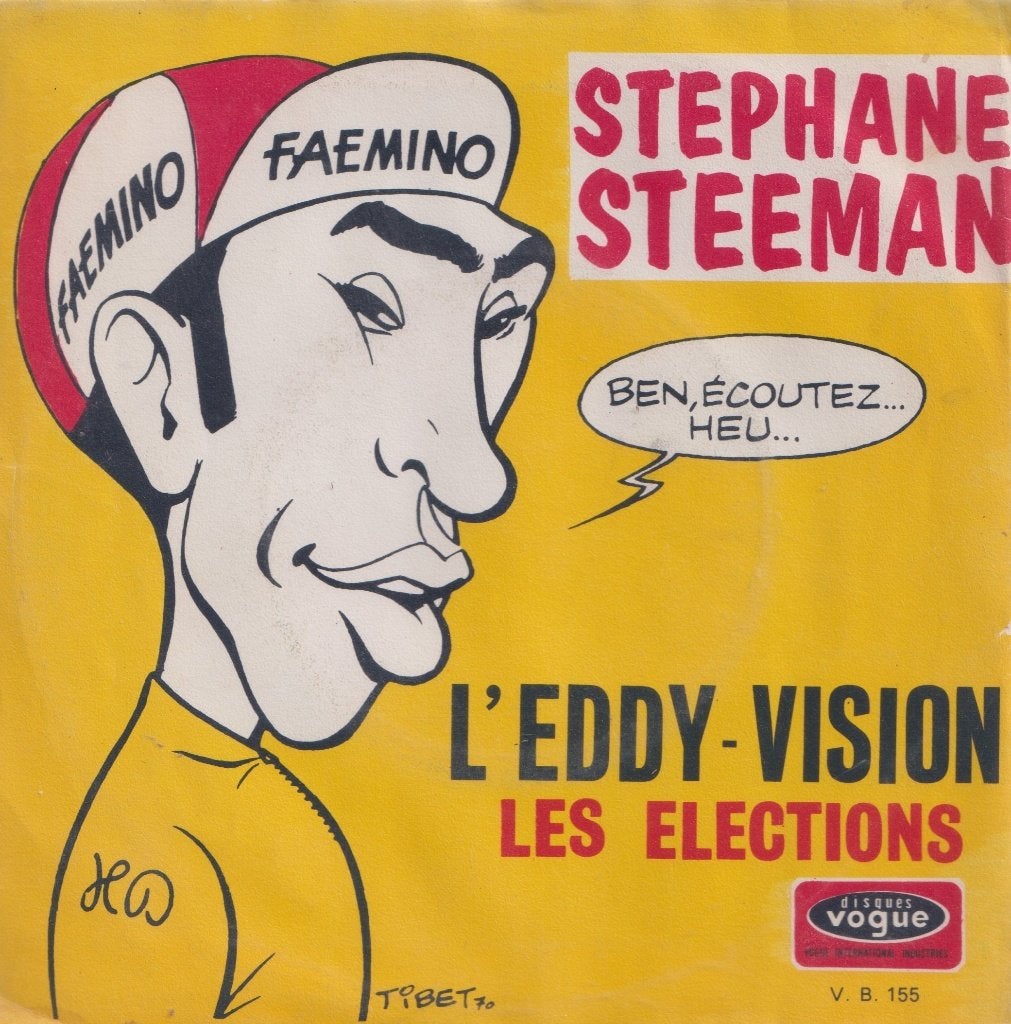 Stephane Steeman – L’ Eddy-vision / Les elections – WIELREN, CD & DVD, Vinyles Singles, Enlèvement ou Envoi, Utilisé, 7 inch, Autres genres