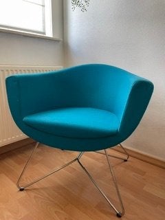 2 kuipzeteltjes, Huis en Inrichting, Zetels | Zetels, Ophalen, Gebruikt, Eenpersoons, Design