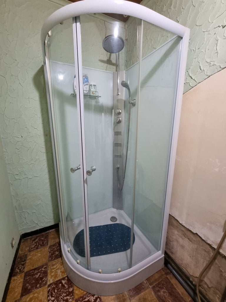 cabine douche, Maison & Meubles, Enlèvement, Utilisé, Avec douche