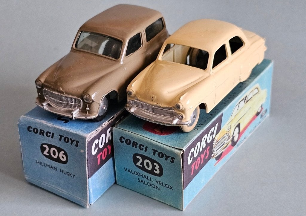 Twee leuke Corgi Toys,, Ophalen of Verzenden, Gebruikt, Auto, Corgi