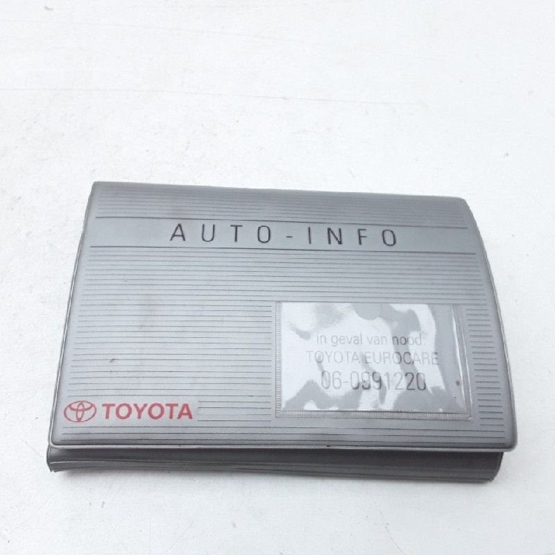 INSTRUKTIEBOEK Toyota Carina E (T19) (01-1992/09-1997), Auto-onderdelen, Overige Auto-onderdelen, Toyota, Gebruikt