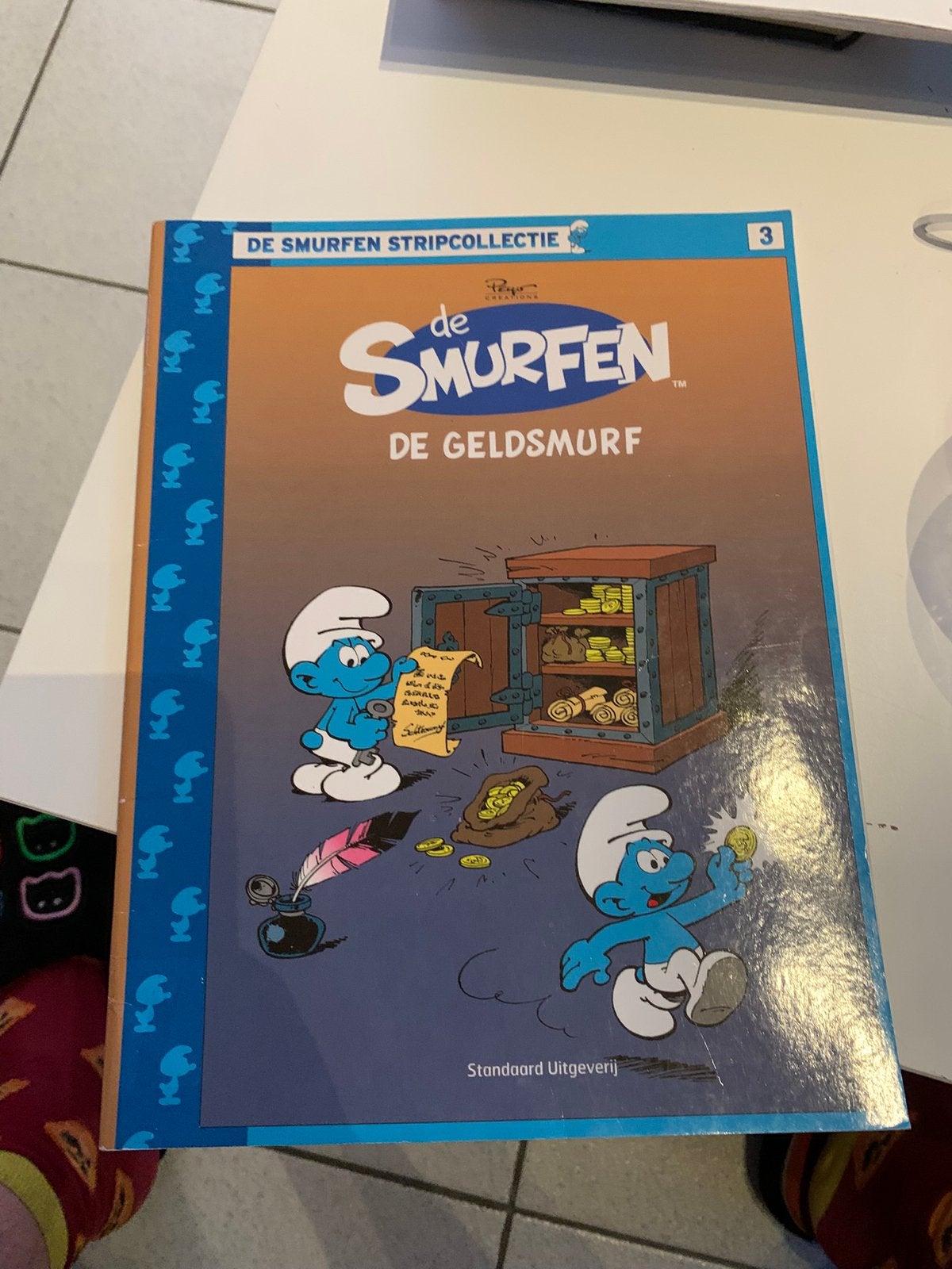 De smurfen - De geldsmurf, Ophalen of Verzenden, Zo goed als nieuw
