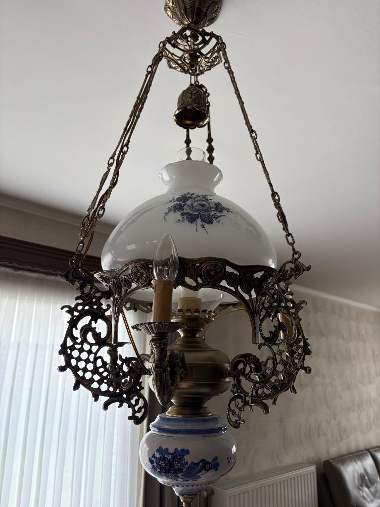 Vintage kroonluchter, Ophalen, Zo goed als nieuw, Vintage
