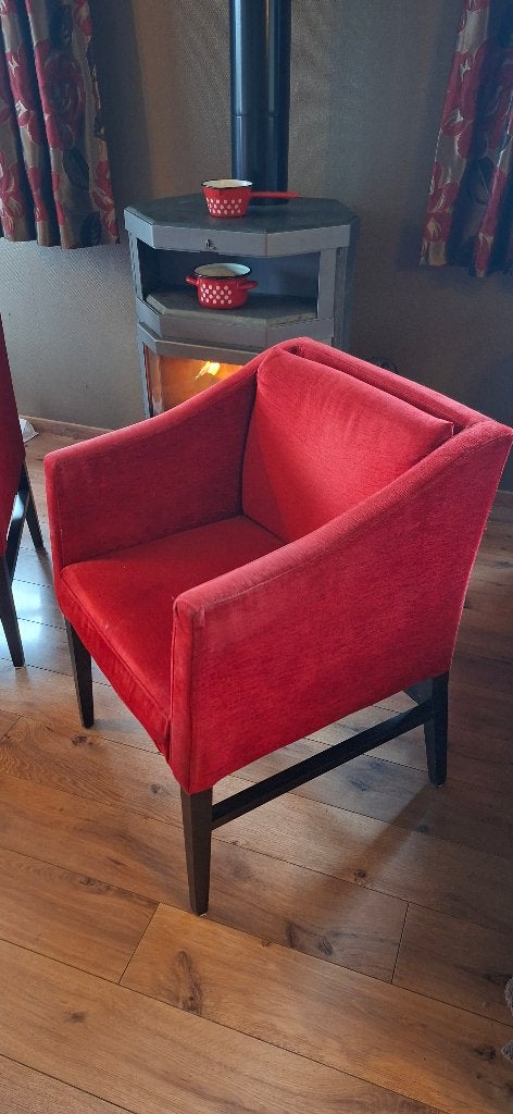 7 Chaises fauteuil Mobitec en tissu confortable et élégant, Moins de 75 cm, Style contemporain, Enlèvement, Utilisé