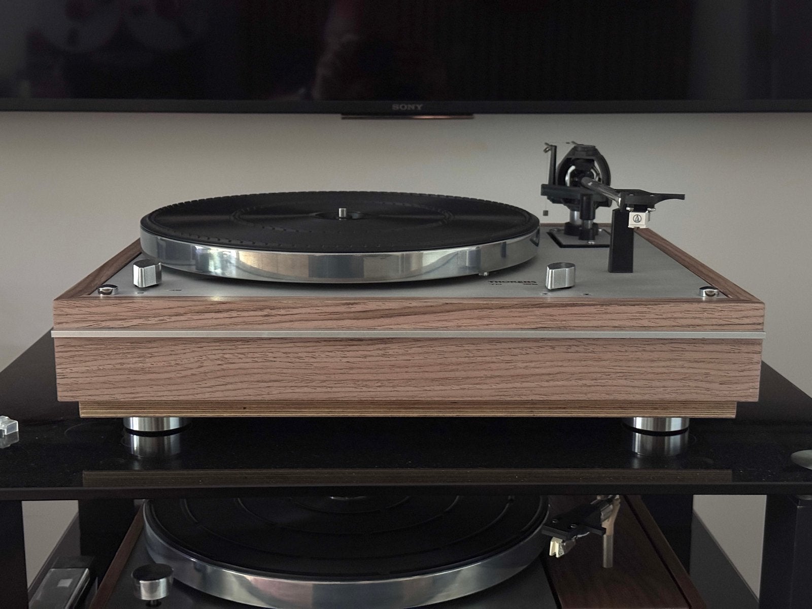 Thorens TD166 restored, Enlèvement, Comme neuf, Thorens