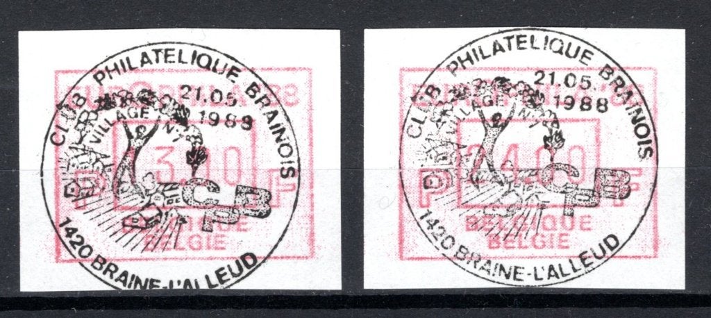 ATM 70 FDC 1988 - Europhila '88, Neuf, Affranchi, Oblitération 1er jour, Envoi