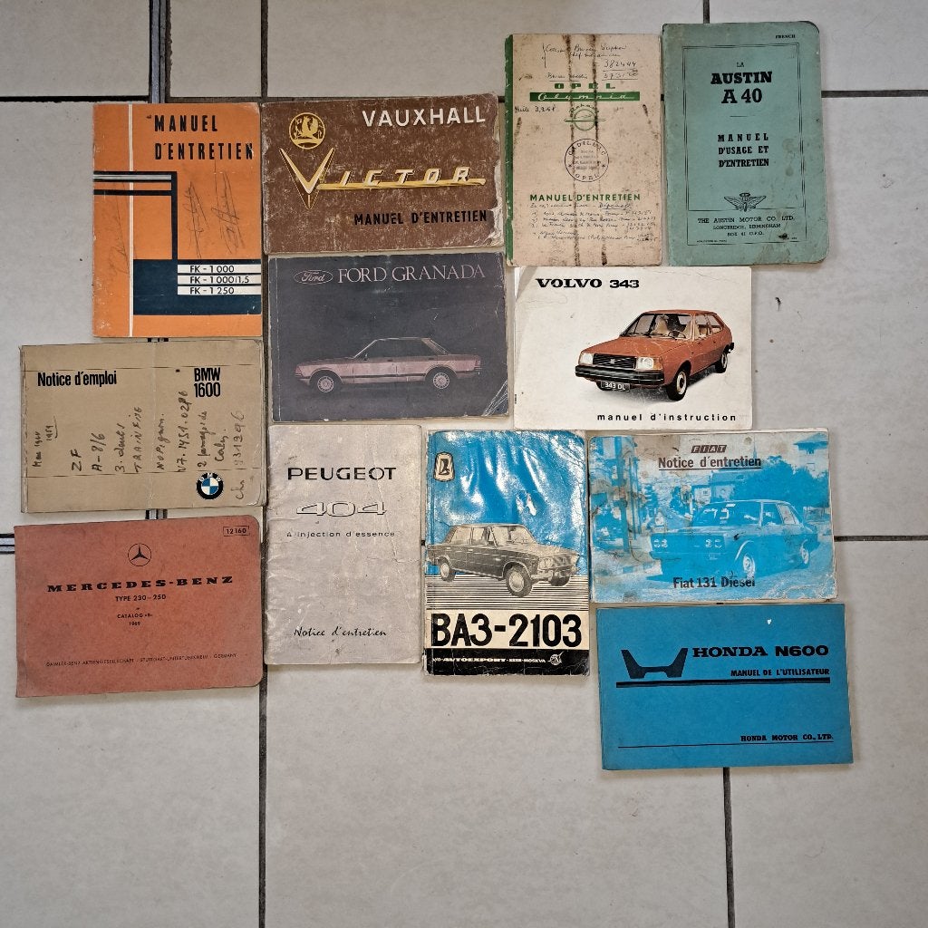 manuel ancetre oldtimer AUTO, Autos, Particulier, Achat, Autres marques