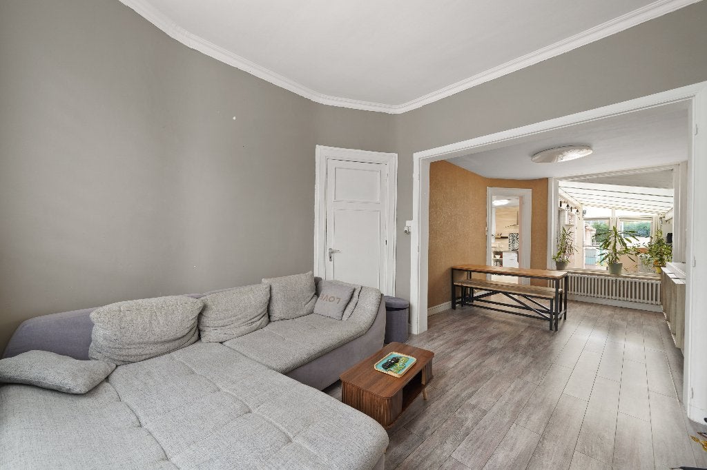 Maison mitoyenne avec 4 chambres et jardin, Immo, Maisons à vendre, Maison 2 façades, 255 kWh/m²/an, 40836 kWh/an, WARNETON