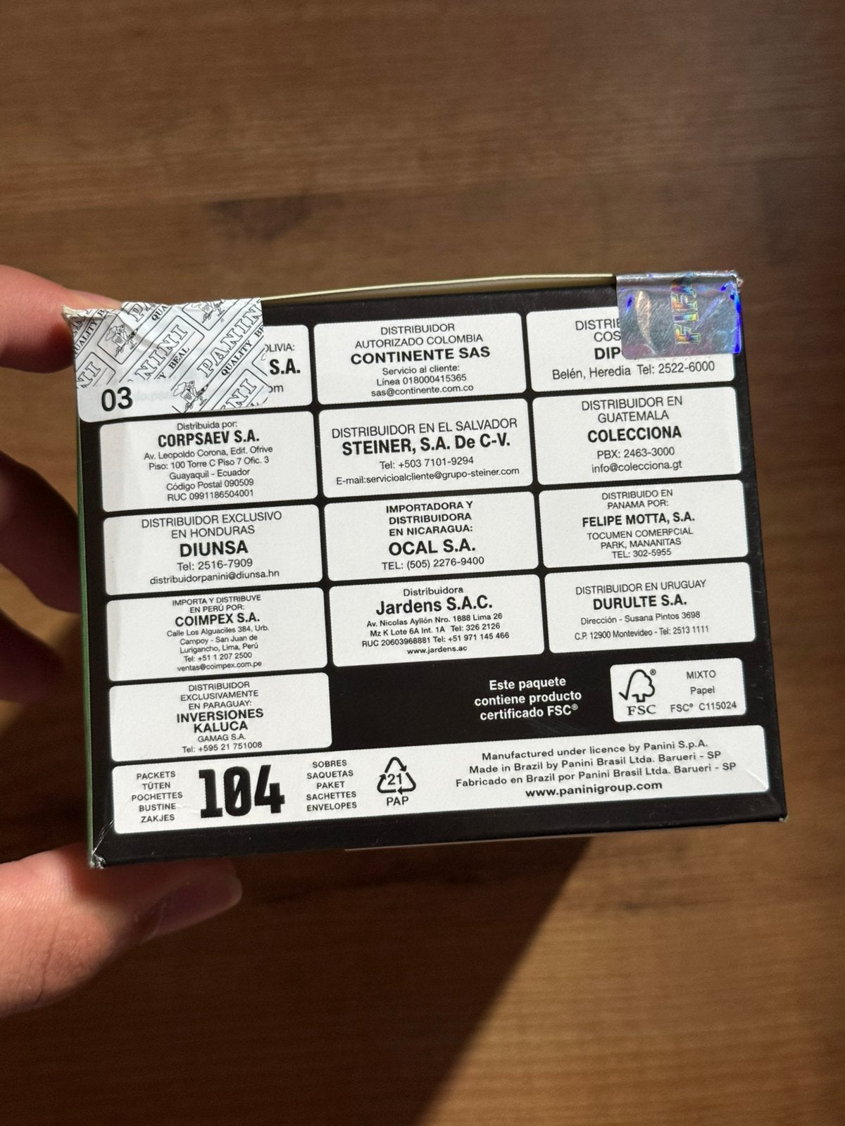 WK 2026 panini stickers box van 100st, Ophalen of Verzenden, Nieuw, Sport