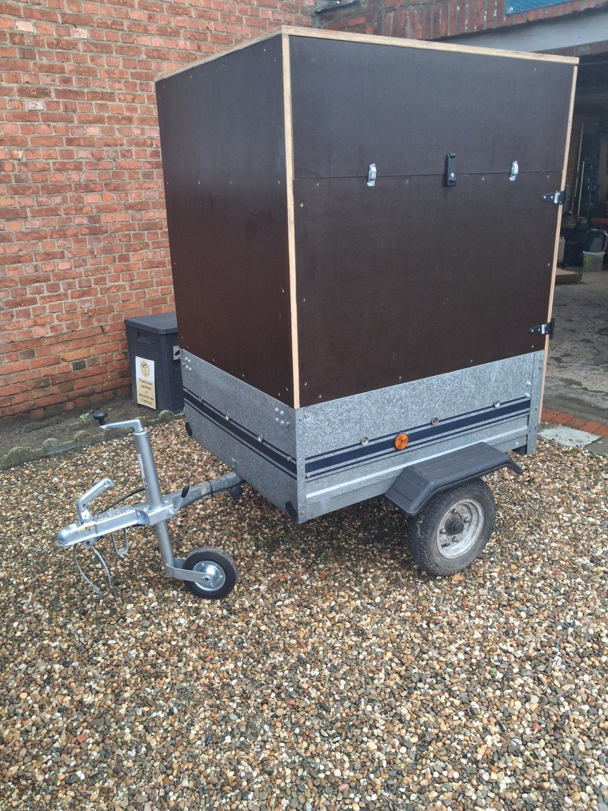 Gesloten Aanhangwagen, Auto diversen, Aanhangers en Bagagewagens, Ophalen