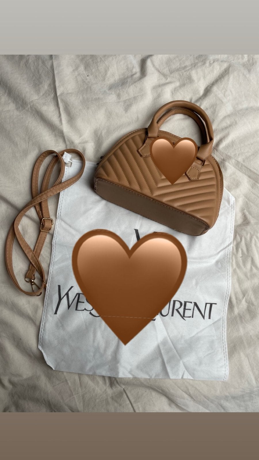 Sac à main YSL marron, Bijoux, Sacs & Beauté, Enlèvement ou Envoi, Comme neuf, Brun, Sac à main