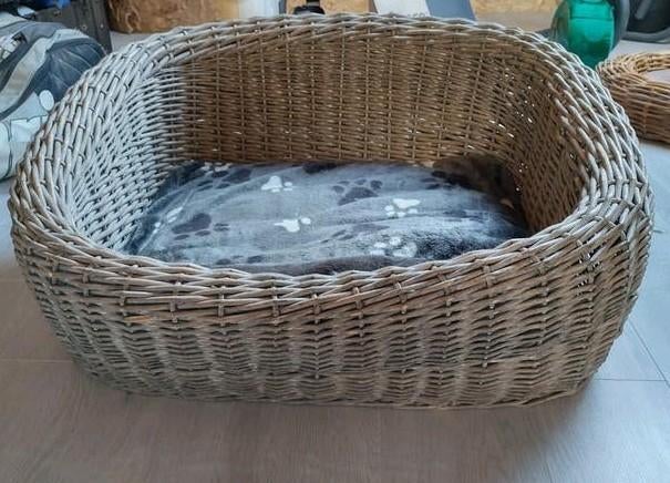 Prachtige gevlochten katten/ hondenmand Deluxe, Ophalen of Verzenden