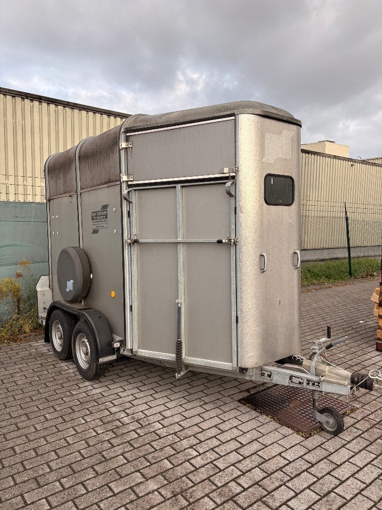 paarden aanhangwagen, Ophalen, Gebruikt, Aluminium, 2-paards trailer