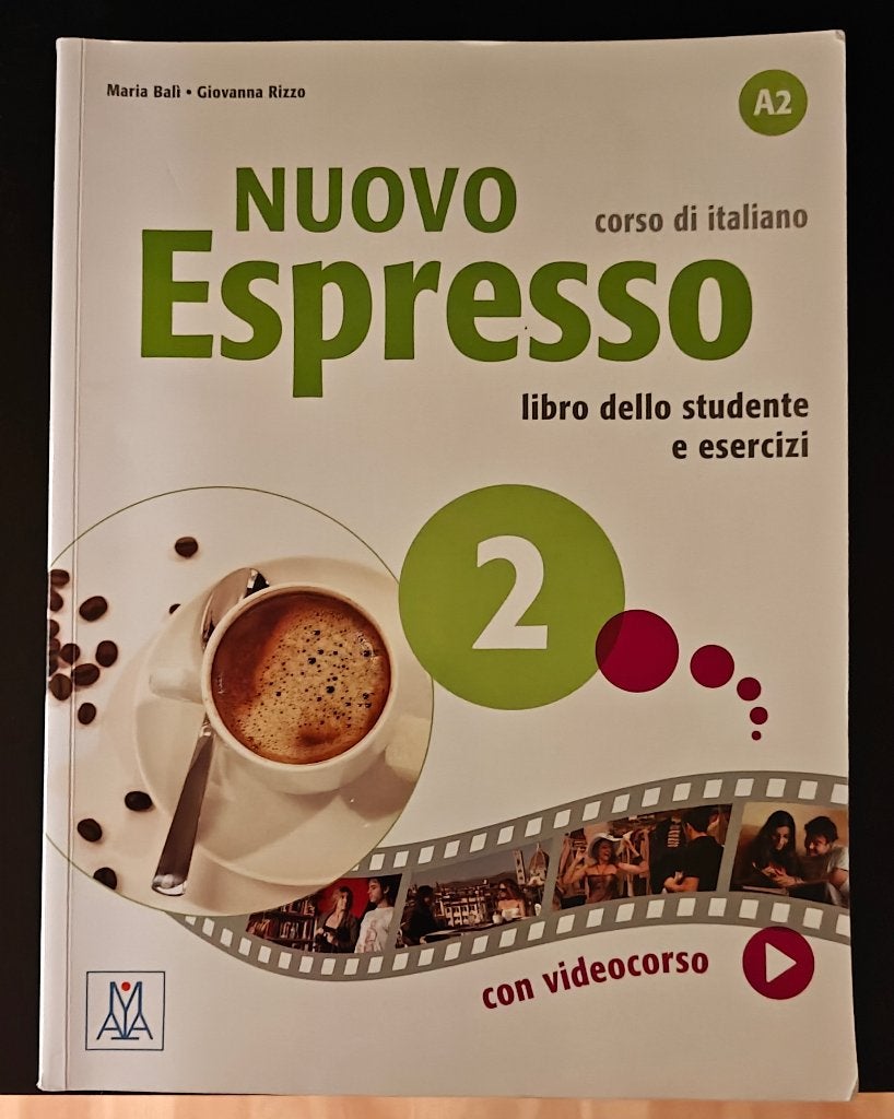 Nuovo Espresso 2 italiaans lesboek, Ophalen, Zo goed als nieuw
