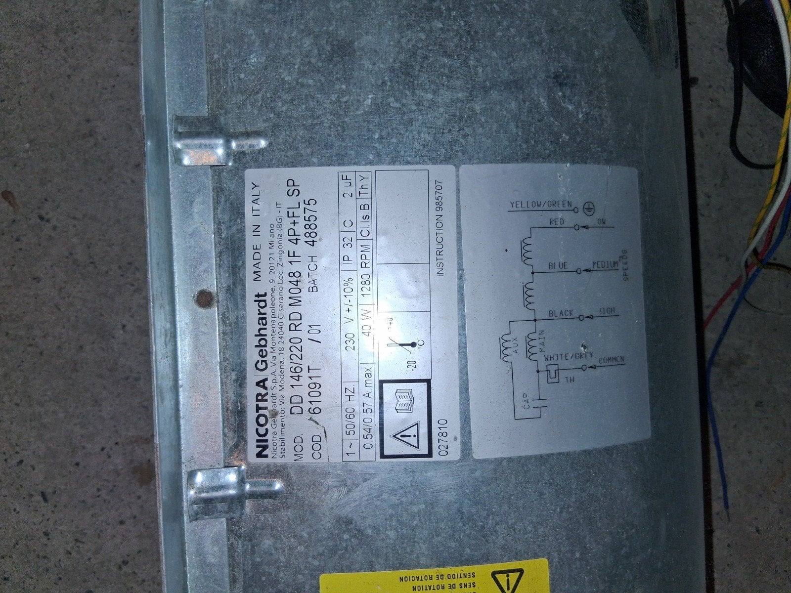 ventillateur, Electroménager, Enlèvement