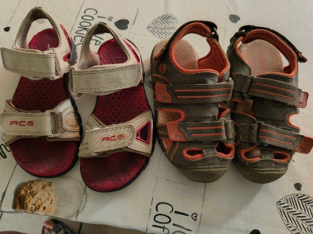 jongens sandalen maat 31 en 32, Kinderen en Baby's, Ophalen of Verzenden, Gebruikt, Jongen, Overige typen