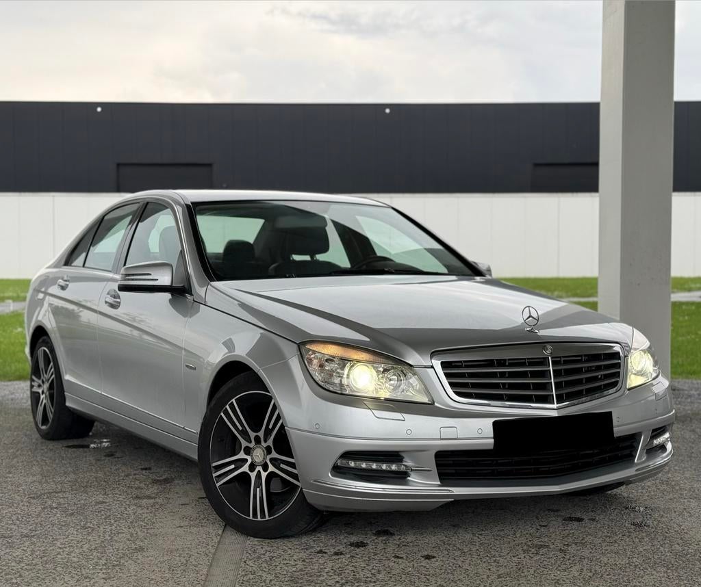 Mercedes C200 Automatiek 2010 160.000KM EURO5, Autos, Achat, Noir, 5 portes, Automatique