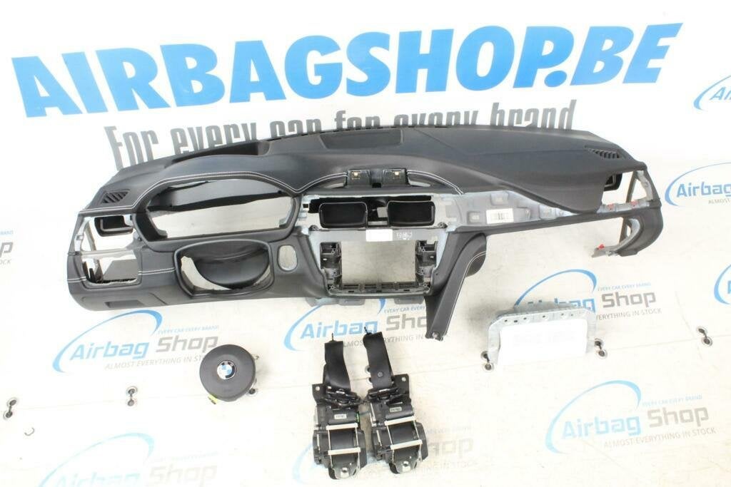 Airbag Tableau bord HUD coutures noire blanche BMW Série 4, Enlèvement ou Envoi, Utilisé