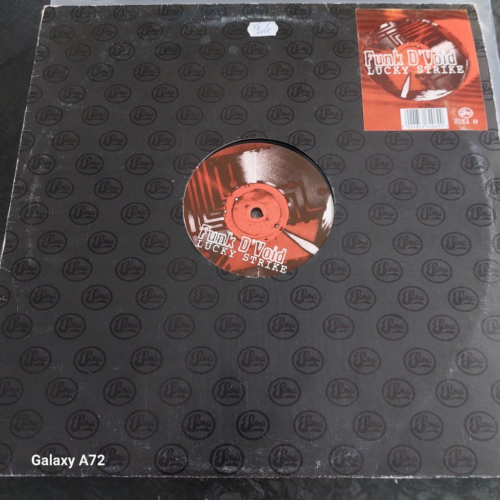 funk d void lucky strike 12 inch maxi, 12 pouces, Enlèvement ou Envoi, Autres types, Utilisé