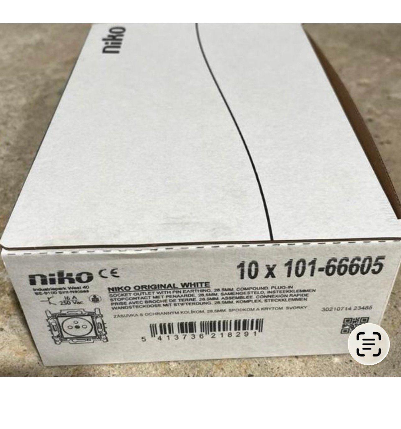 Prise niko blanc ou crème, Enlèvement, Neuf, Prise de courant
