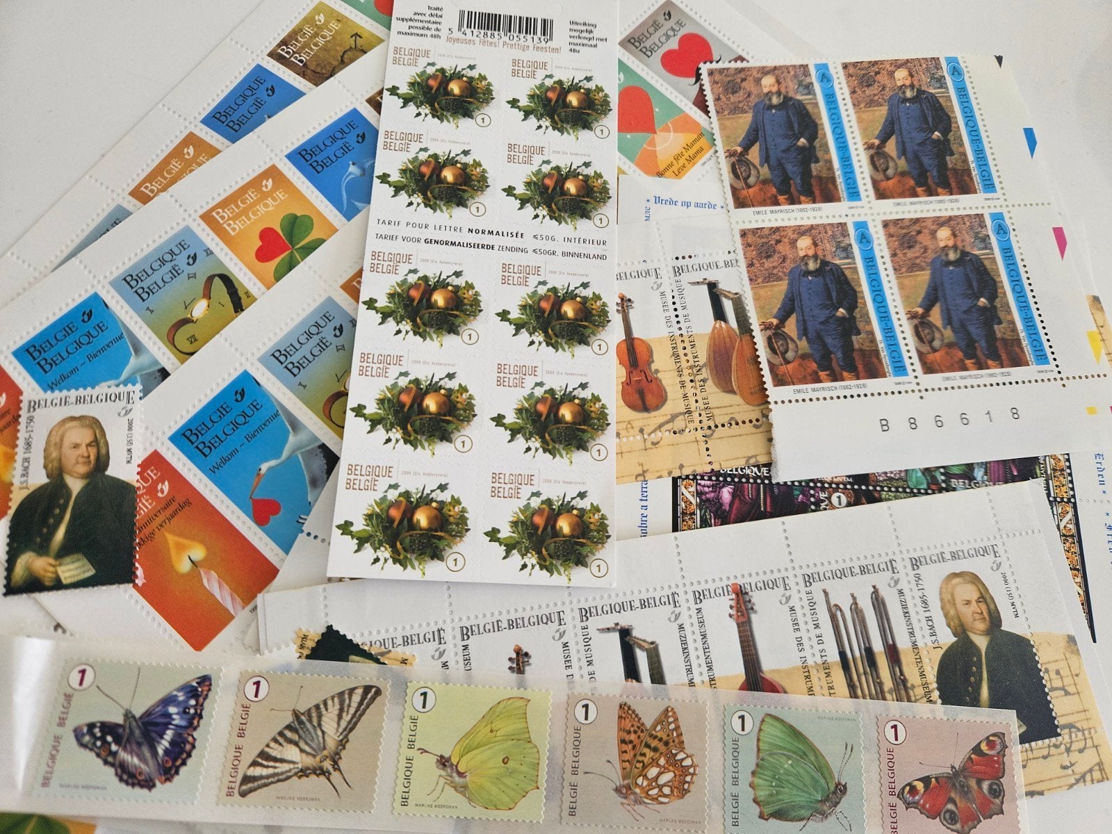 100 postzegels non prior, Ophalen of Verzenden