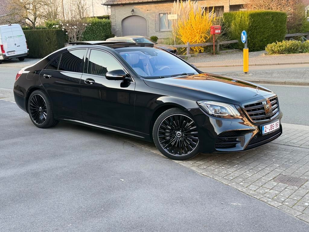 Mersedes Benz S450 4 matic AMG Full Full Full, Auto's, Automaat, 360° camera, Te koop, Benzine