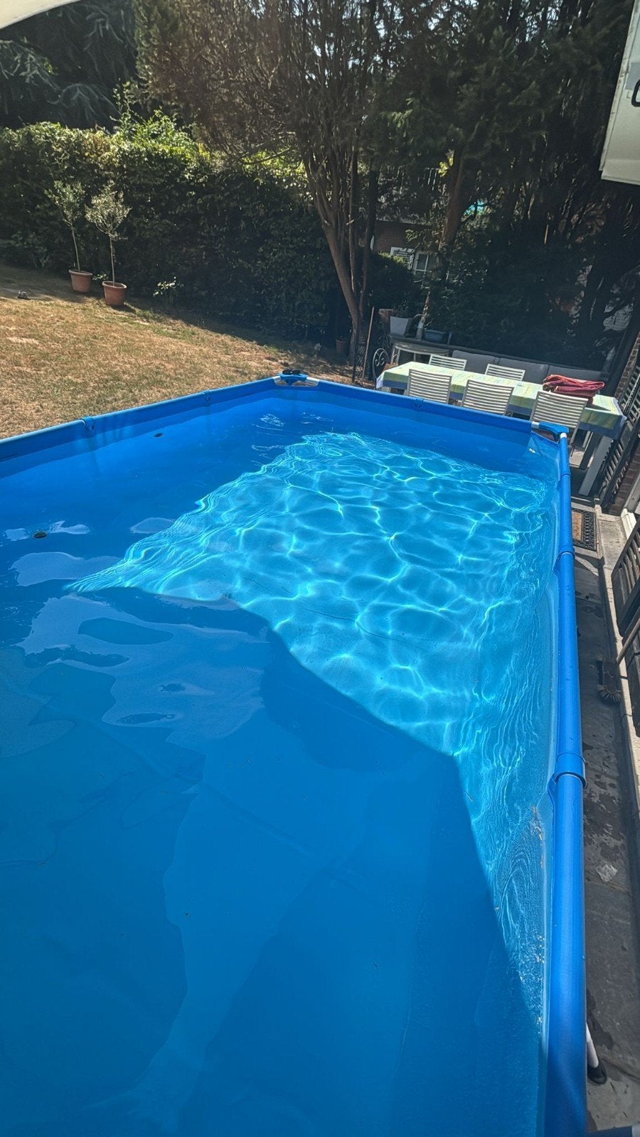 Piscine Bestway Steel Pro 4 x 2,11 x 0,81 m – complète, Enlèvement, Rectangulaire