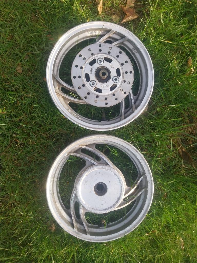 Velgen voor chinese 10'' scooters, Ophalen